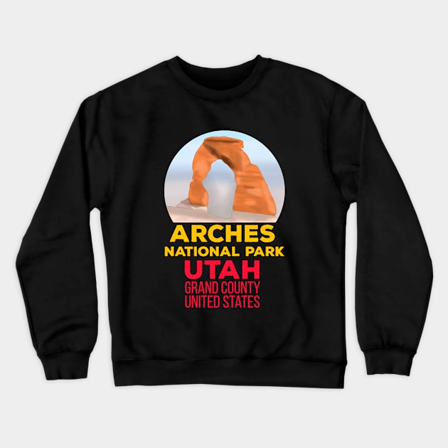 Arches National Park Utah Grand County United States Crewneck Sweatshirt by DiegoCarvalho